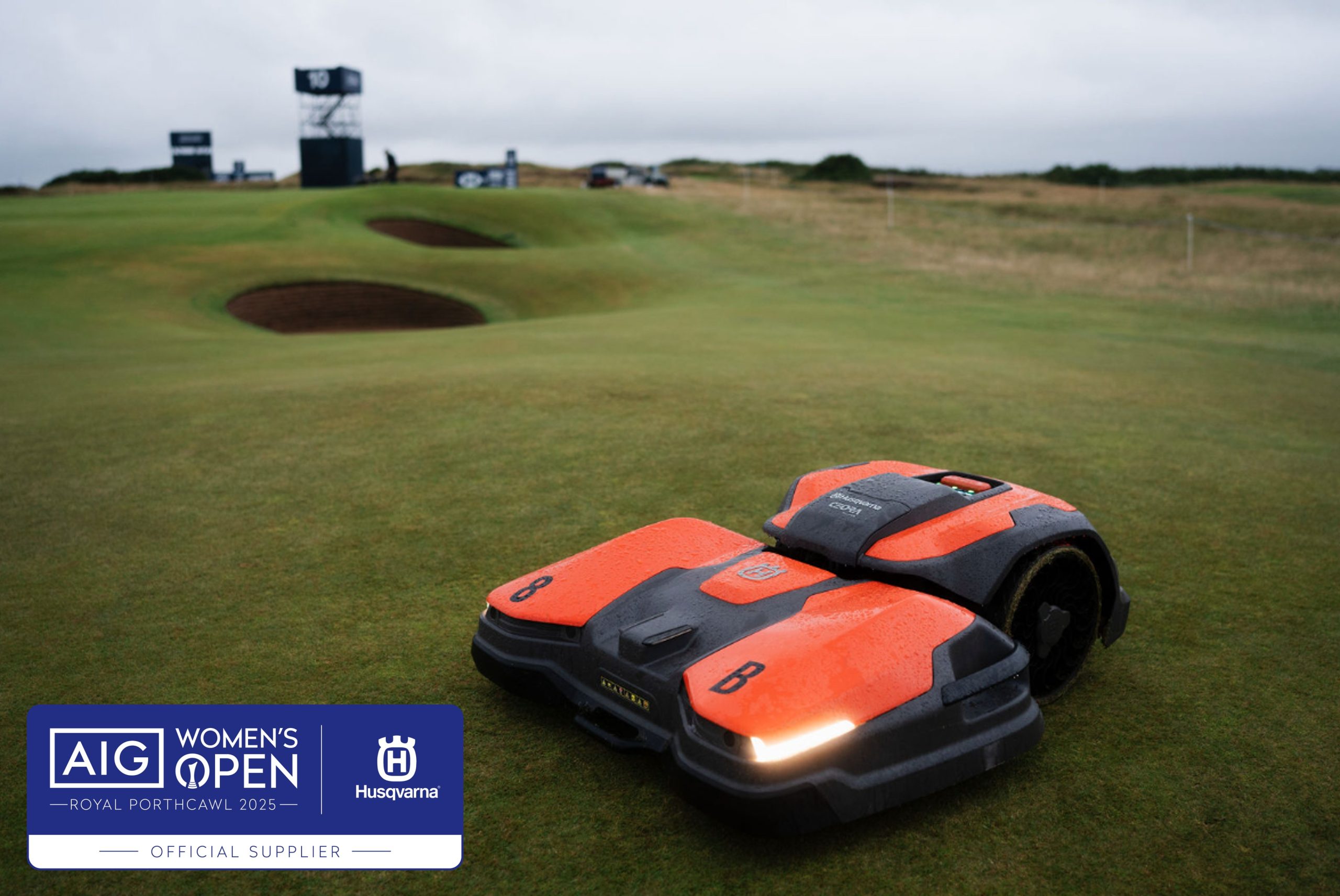 AUTONOMOUS MOWING AT AIG WOMEN’S OPEN