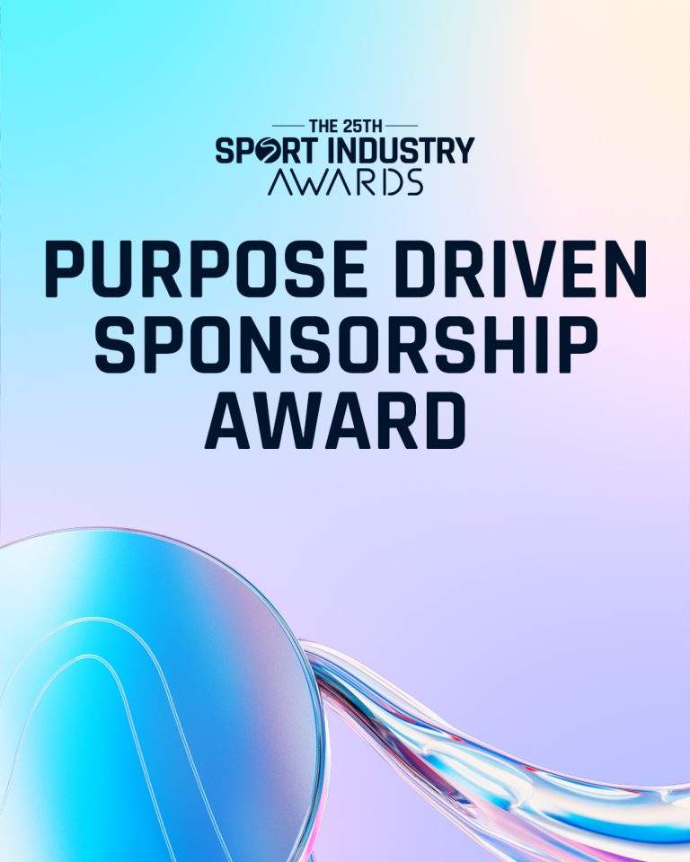 Purpose Driven Sponsorship Award in association with Beyond Sport