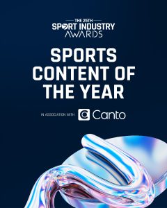 Sports Content of the Year in association with Canto