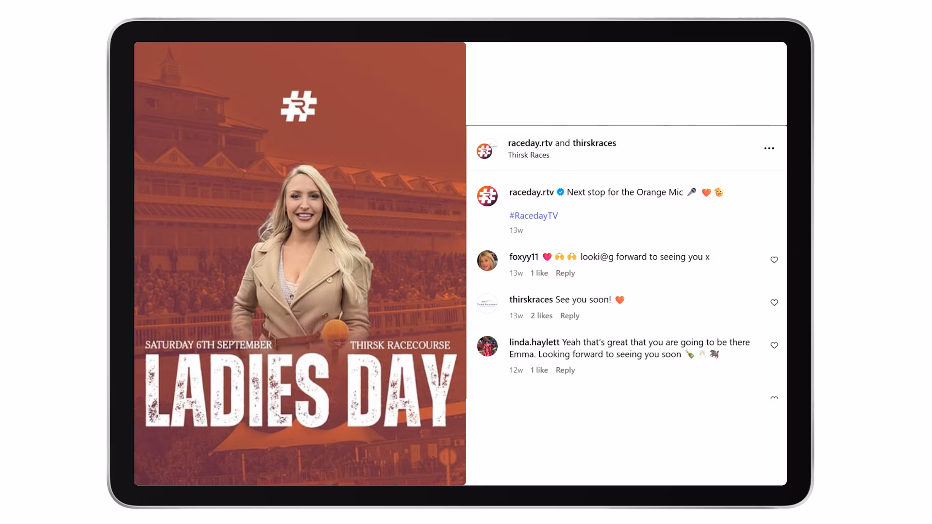 #RACEDAY TV: INSPIRING NEW FANS